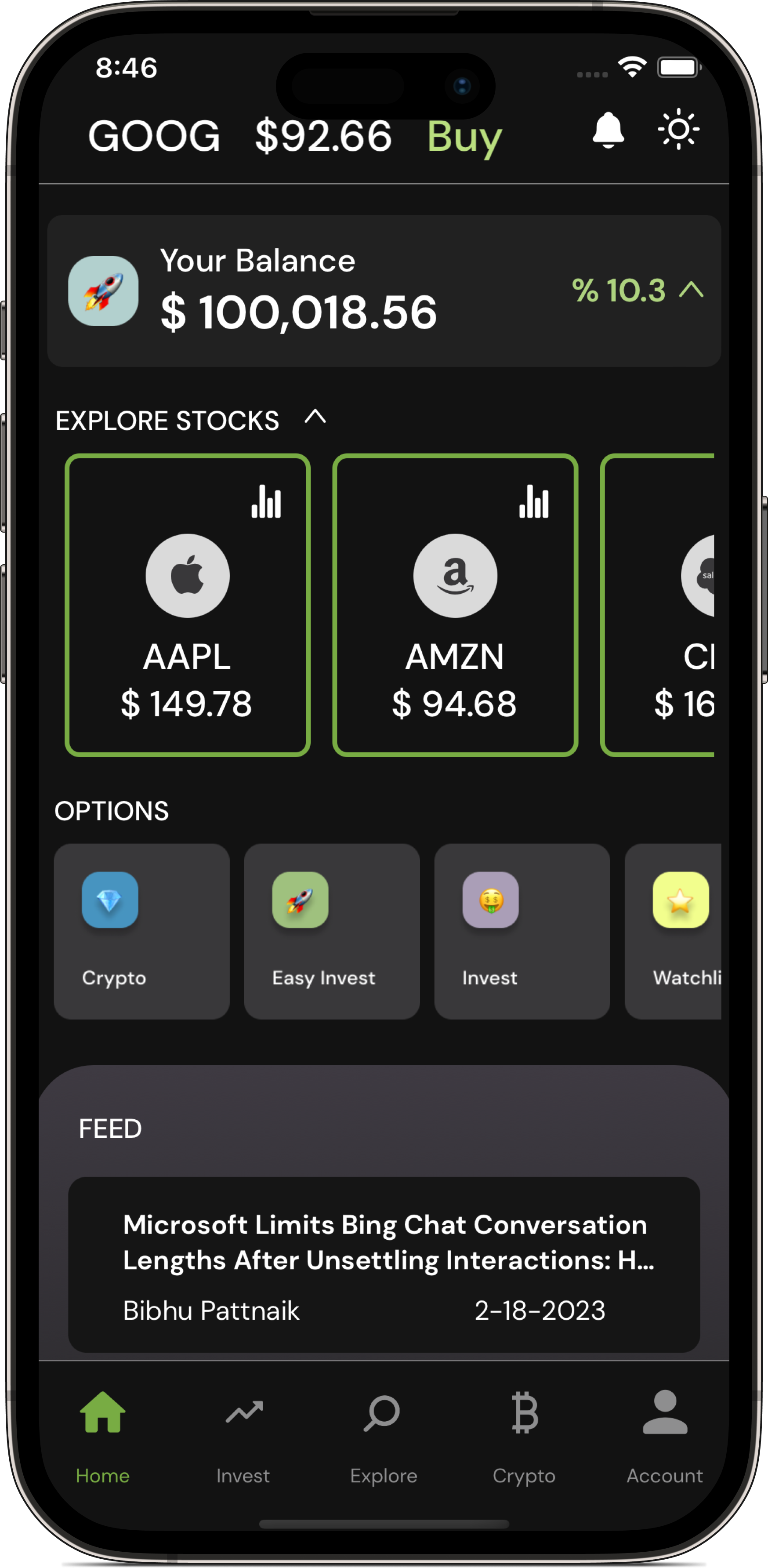 Redvest app